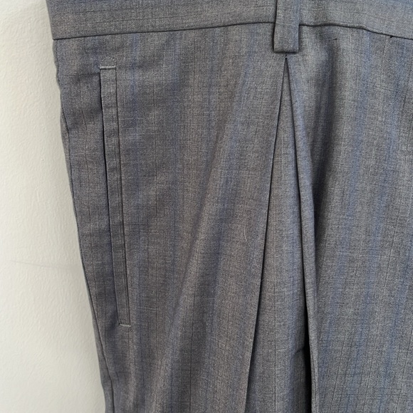 Arvin Magic Johnson Strips Dress Pants Gray Men Size 48 R - Picture 2 of 9
